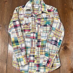 Rockmount Patchwork Plaid Button Down Shirt